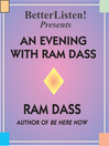 An Evening with Ram Dass (MP3): A Benefit for the Seva Foundation